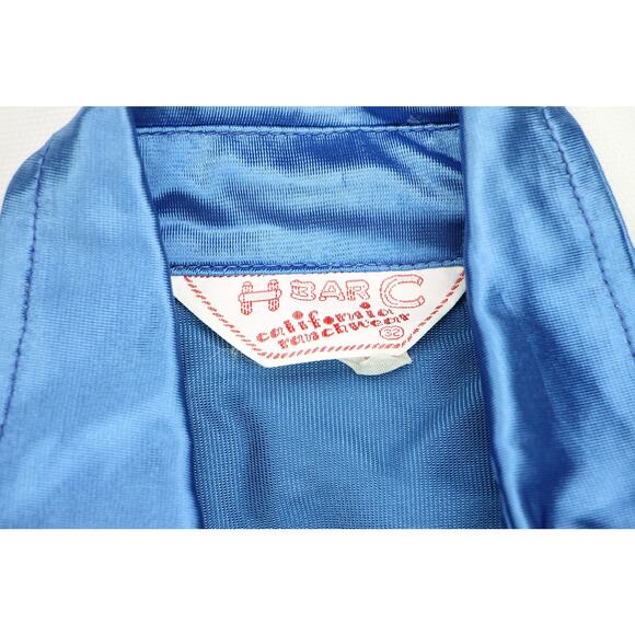 Vintage H Bar C Fringe Western Snap Shirt M - Picture 6 of 12